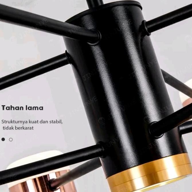 Lampu Gantung Minimalis Hias Meja Makan Modern Nordic