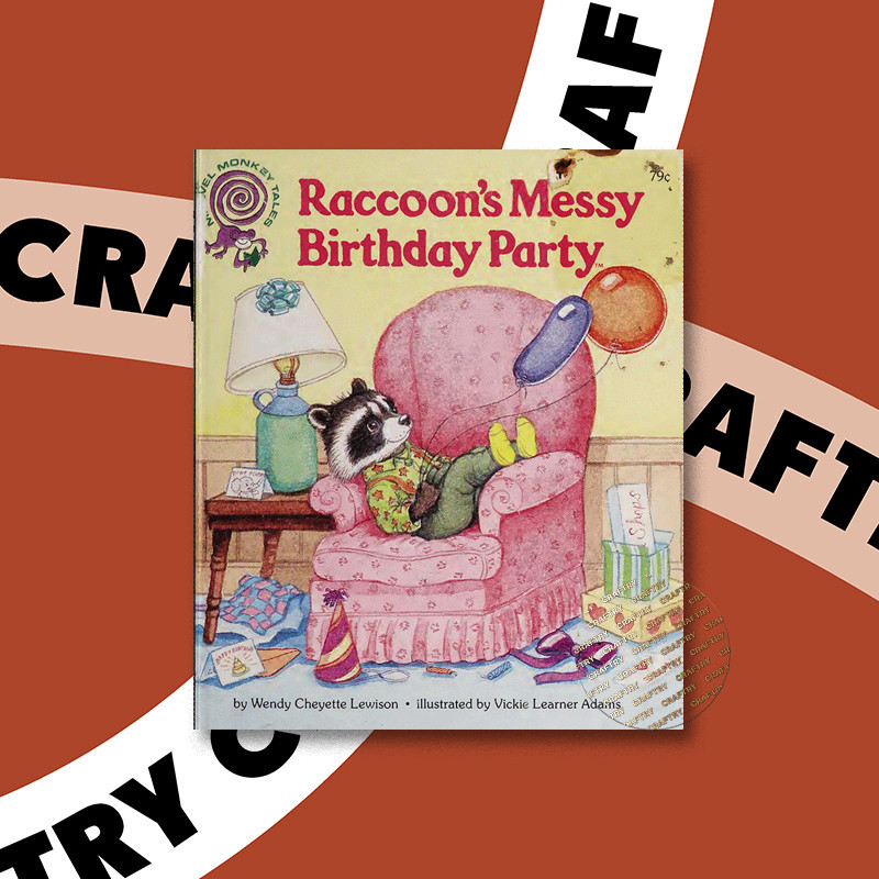

Raccoon's messy birthday party - Wendy Cheyette Lewison