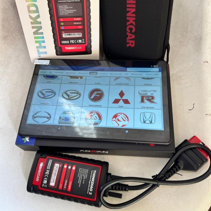 THINKDIAG 2 SCANNER MOBIL SOFTWARE DIAGZONE X-PRO5 TERBARU