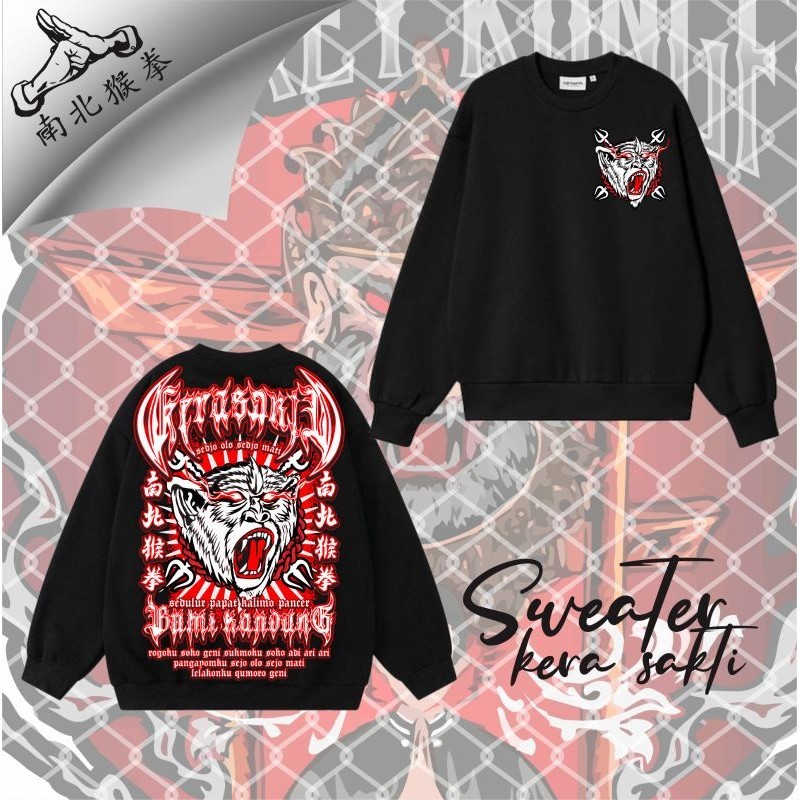 Sweater Kera Sakti Pusat Madiun Sedulur Papat Kelimo Pancer