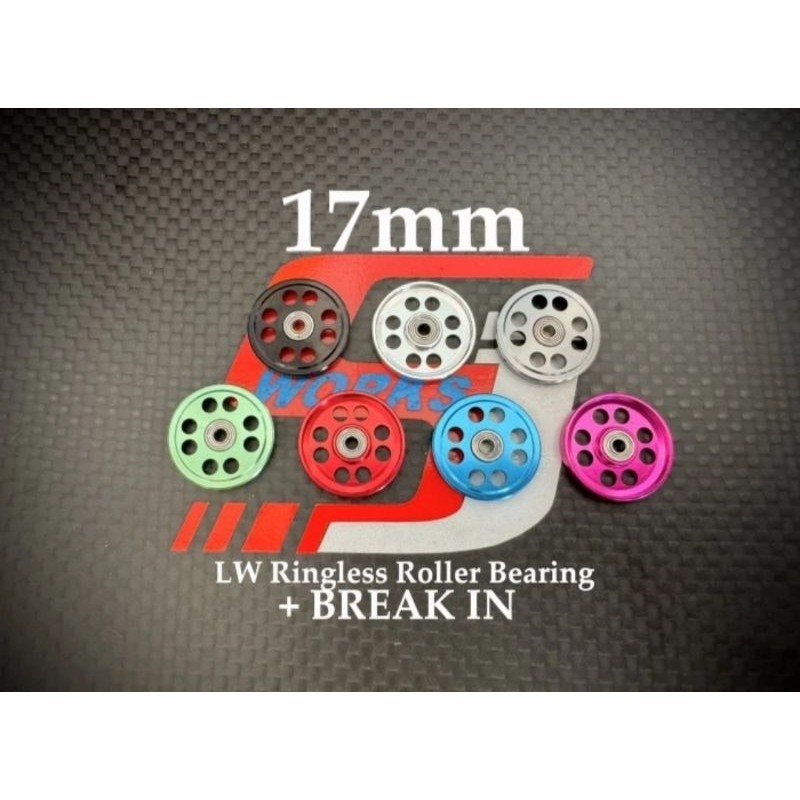 Rep Tamiya 95563 BREAK-IN 17mm LW Ringless Roller