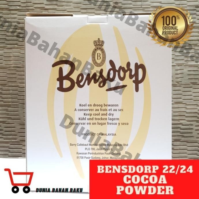 

Coklat Bubuk 22/24 "Queen Anna" Bensdorp 1 Kg Kemasan Alufoil Grosir