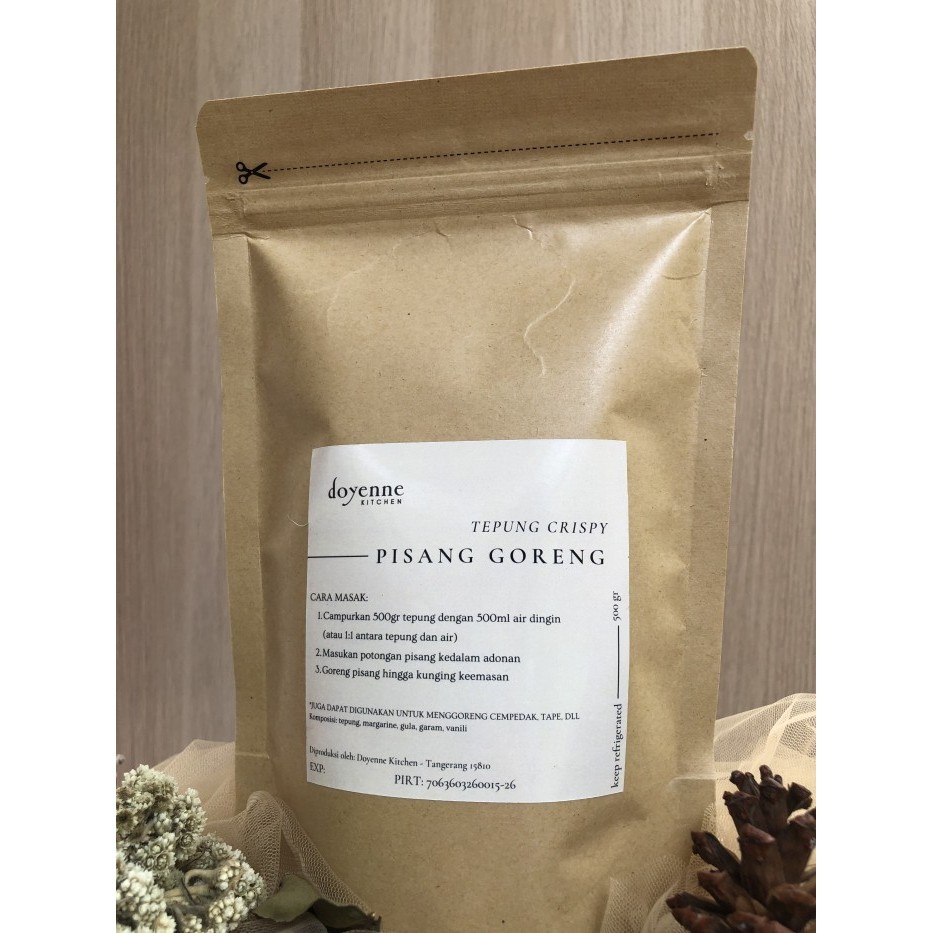 

Terlaris Tepung Crispy Pisang Goreng SALE