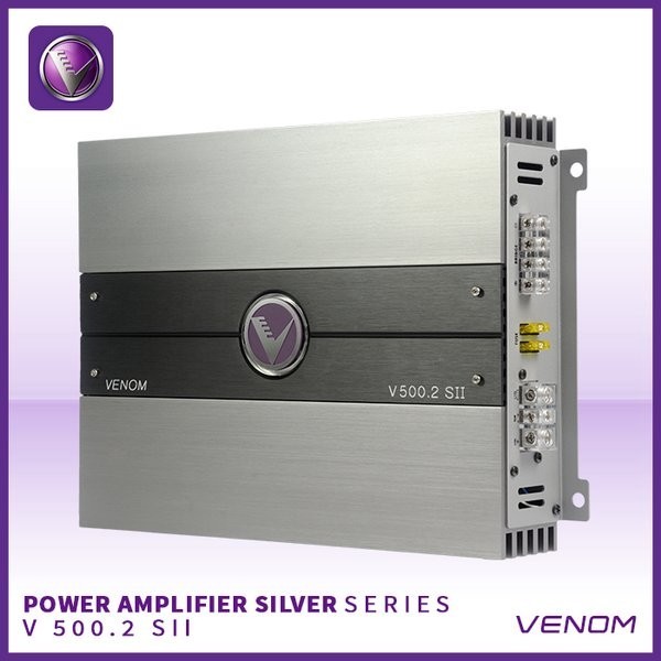 VENOM SILVER AMPLIFIER V 500.2 SII 2 CHANNEL