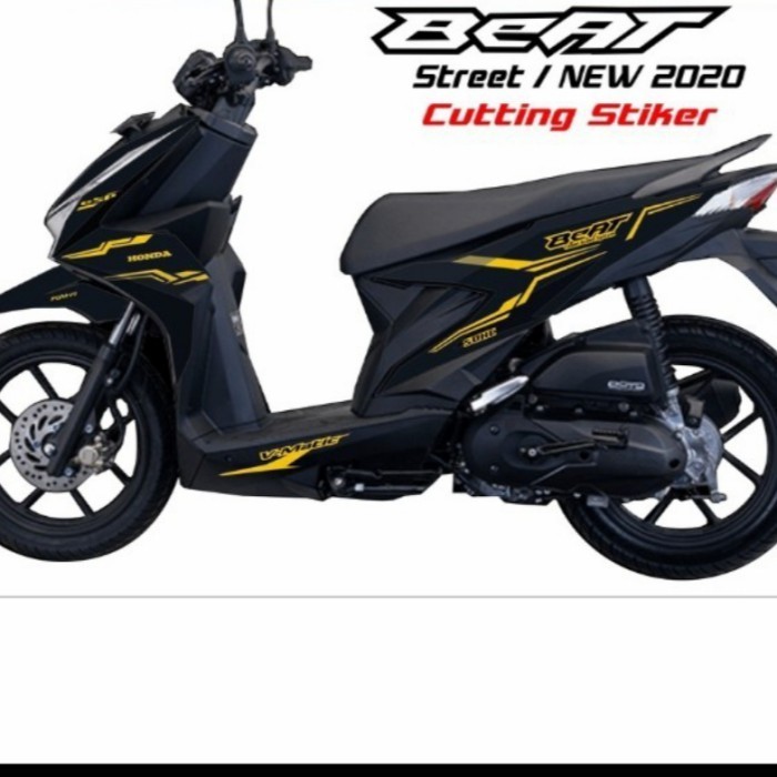 Cutting Sticker Honda Beat Deluxe