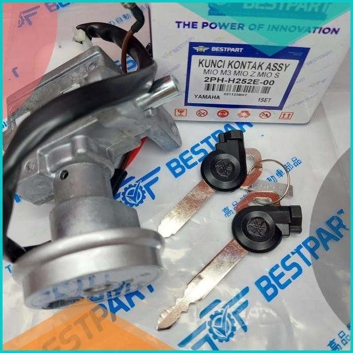 KUNCI KONTAK ASSY MIO M3 MIO Z MIO S (LOGO YAMAHA) 2PH-BESTPART 19F3B2