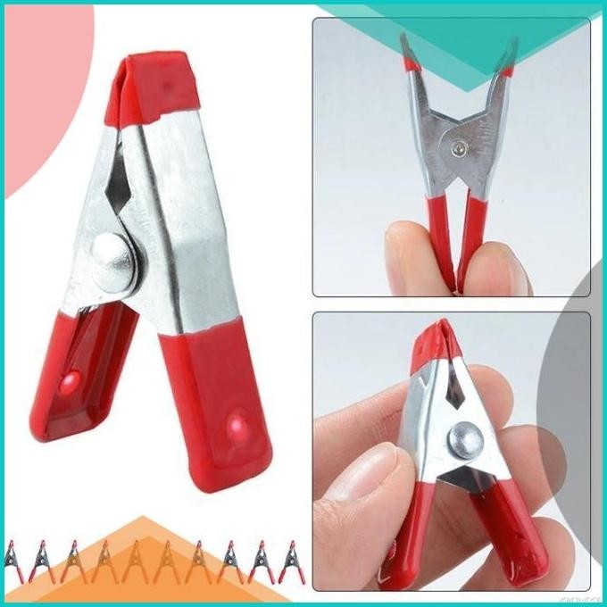 

Klip Kertas Nota Jepit Foto Craft Spring Clamp 2 Inch 10PCS Paper Clip