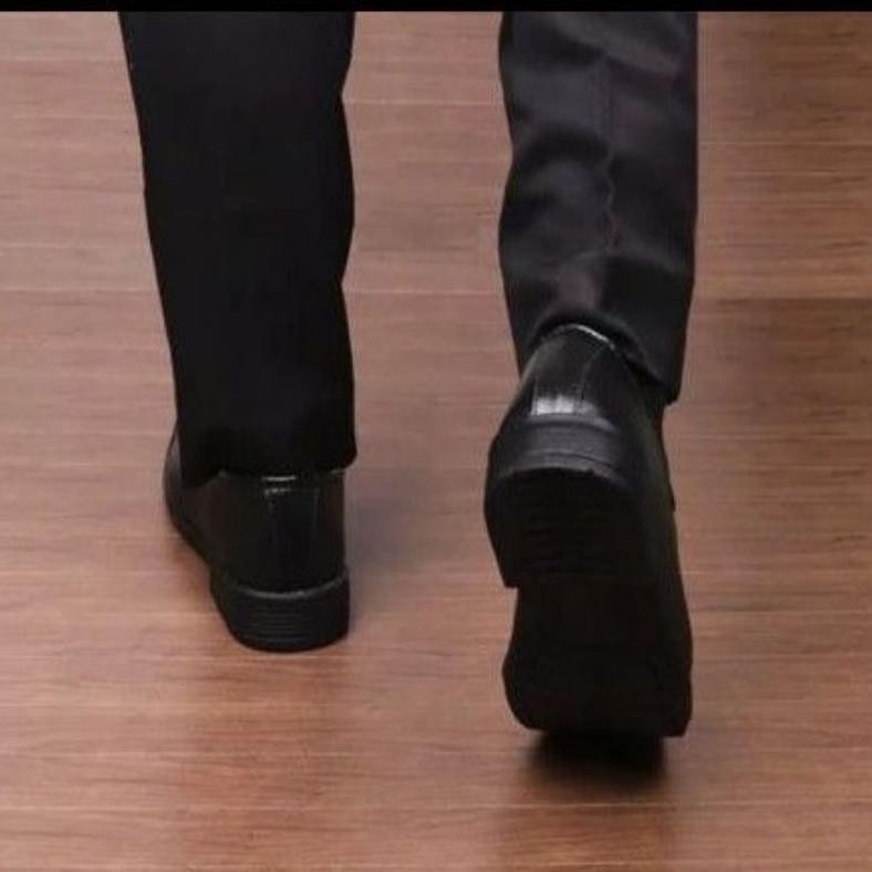 SEPATU PANTOFEL FORMAL PRIA KUALITAS  PREMIUM PANTOFEL  HITAM PRIA SEPATU PANTOFEL KULIT KERJA COD