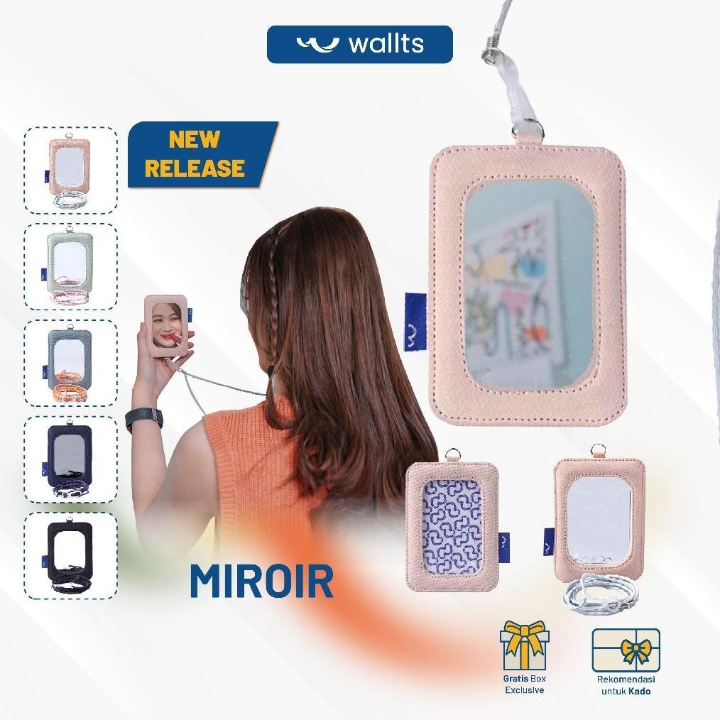

WALLTS MIROIR - ID CARD LANYARD GANTUNGAN NAME TAG KACA CERMIN WANITA GASS