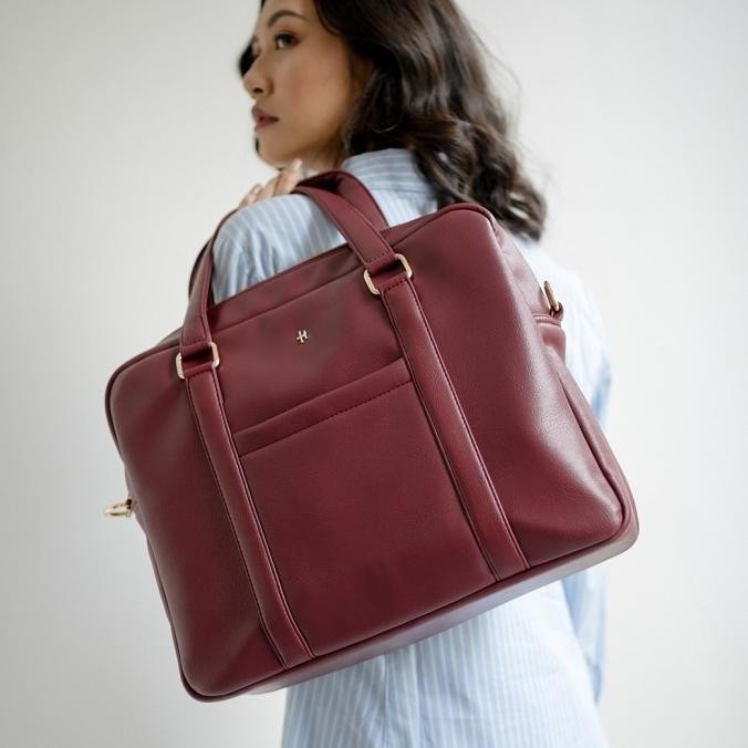 YOURKALLE Carrie - Tas Laptop Wanita 14 inch Premium