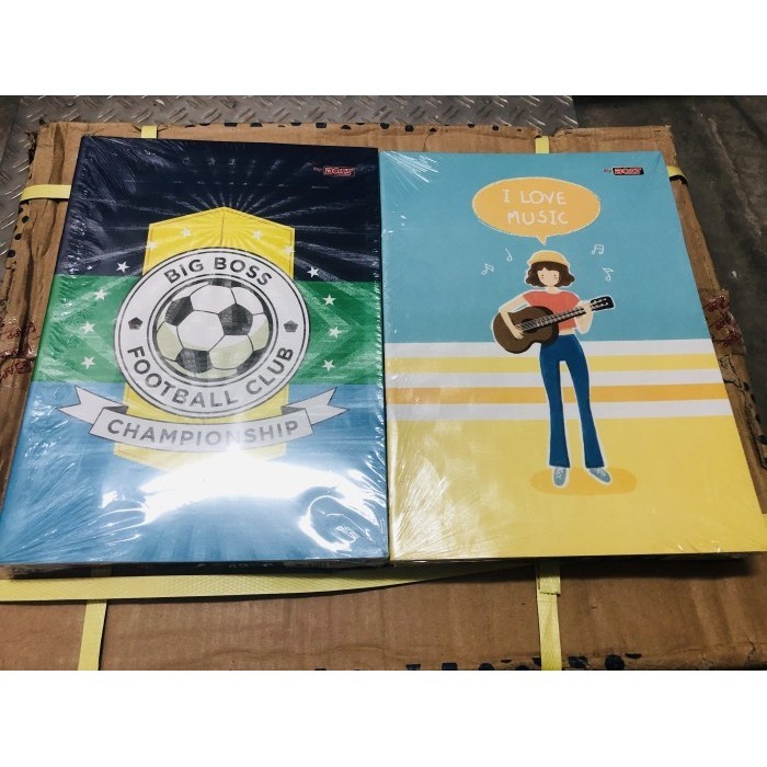 

HARGA DISKON Buku tulis big bos 42 lembar (1 pak isi 6 pc buku)