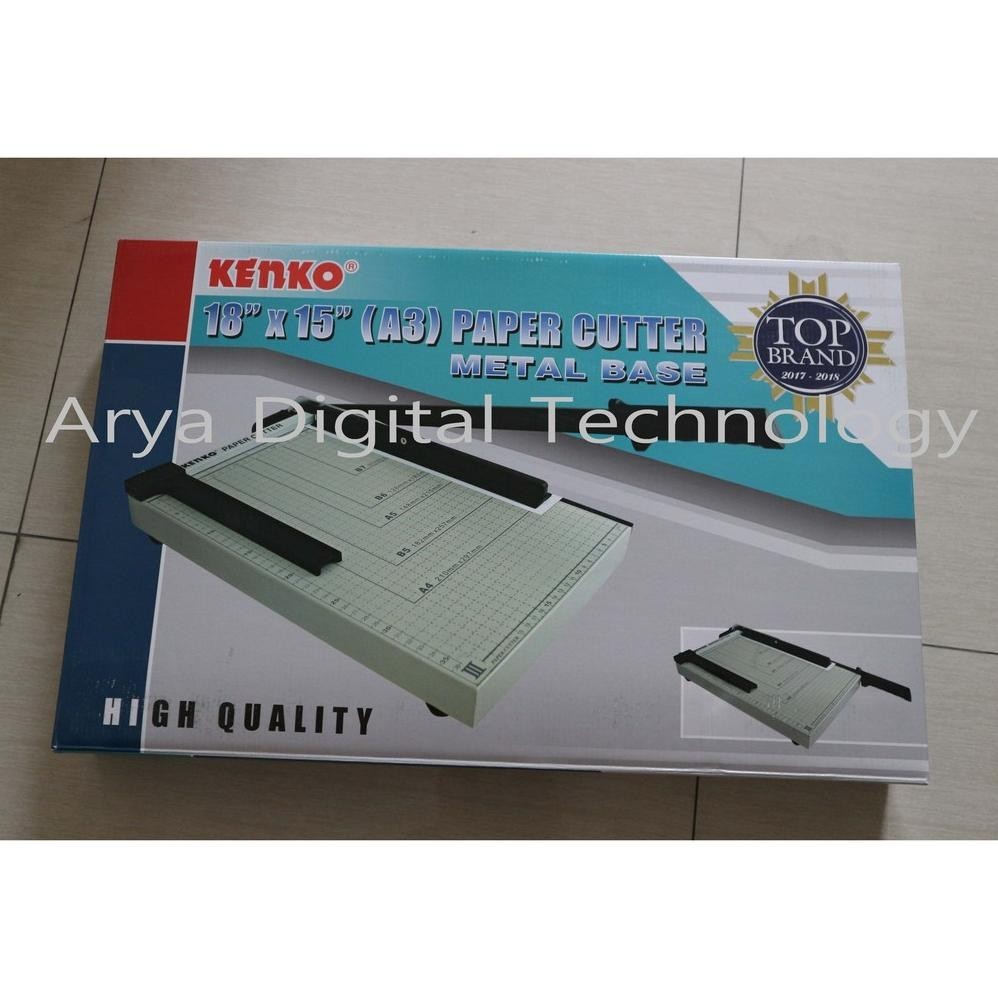 

Banyak Promooo !!! Alat Pemotong Kertas Paper Cutter Trimmer A3 Kenko Murah Orinal