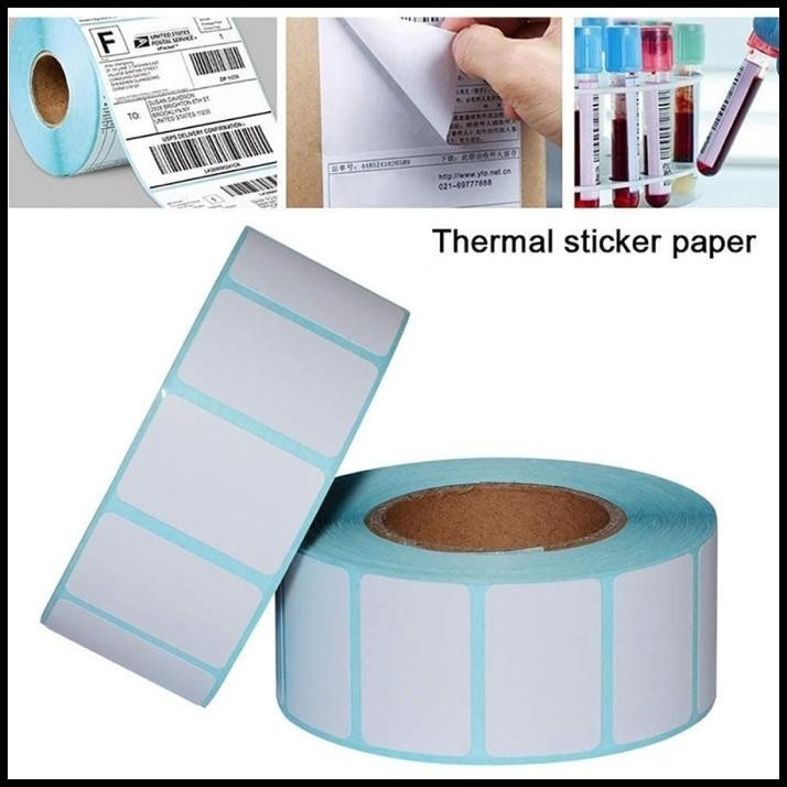 

GRATIS ONGKIR KERTAS THERMAL LABEL BARCODE 60 X 40 MM 800PCS / STICKER TERMAL !!