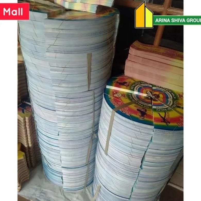 

Banyak Promooo !!! [Paket Usaha] Lembar Kertas Es Salju Viral | Bungkus Kertas Es Pelangi Produk Terbaru | Kemasan Es Kakori Bahan Ivory Putih Hh Quality | Contong Es Serut | Arina Shiva Group 40