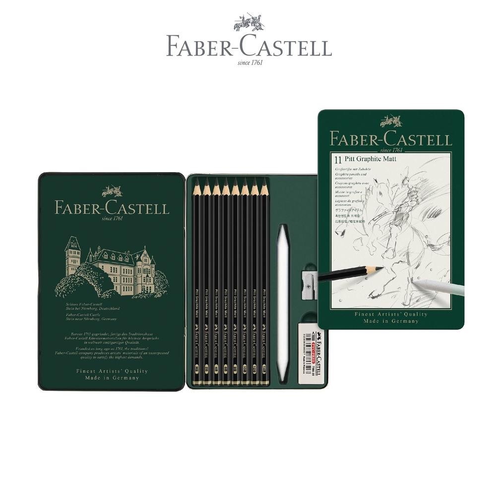 

Sedang Promooo !!! Pensil Set 11 Faber-Castell 11 Pitt Graphite Matt 115220 Pensil Hitam Pekat- Shsnp