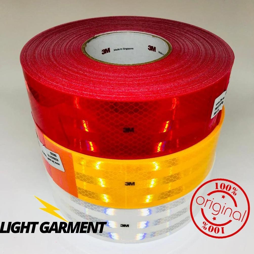 

Banyak Diskon!!! Stiker Sticker Pemantul Cahaya Kir Dishub 983 Conspicuity Tape Diamond Grade Per 50 Meter
