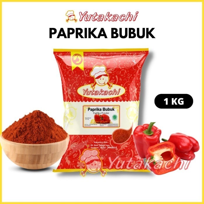 

Paprika Bubuk 1 Kg Yutakachi / Bumbu Dapur / Paprika Merah