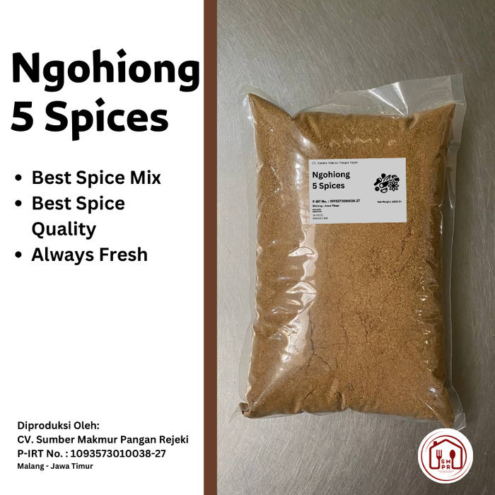 

Ngohiong Bubuk / 5 Spices Seasoning 1 Kg