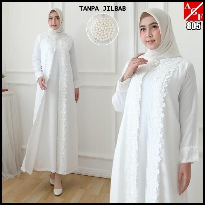 (MURAH) Kebaya Gamis Brokat Untuk Orang Gemuk 806 Silahkan diorder