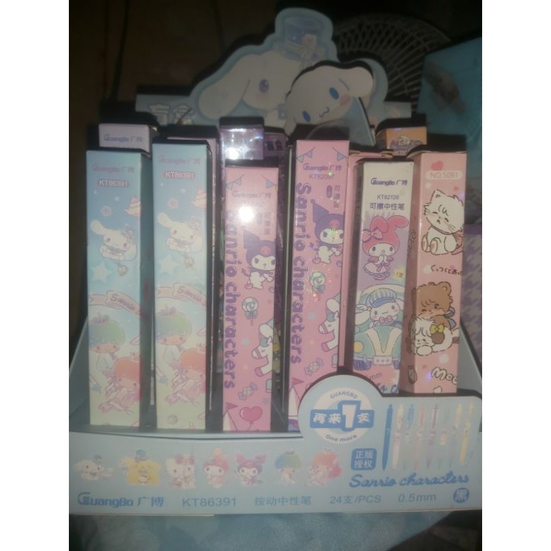 

PEN BB SANRIO, MIKKO, DORAEMON, SHINCAN