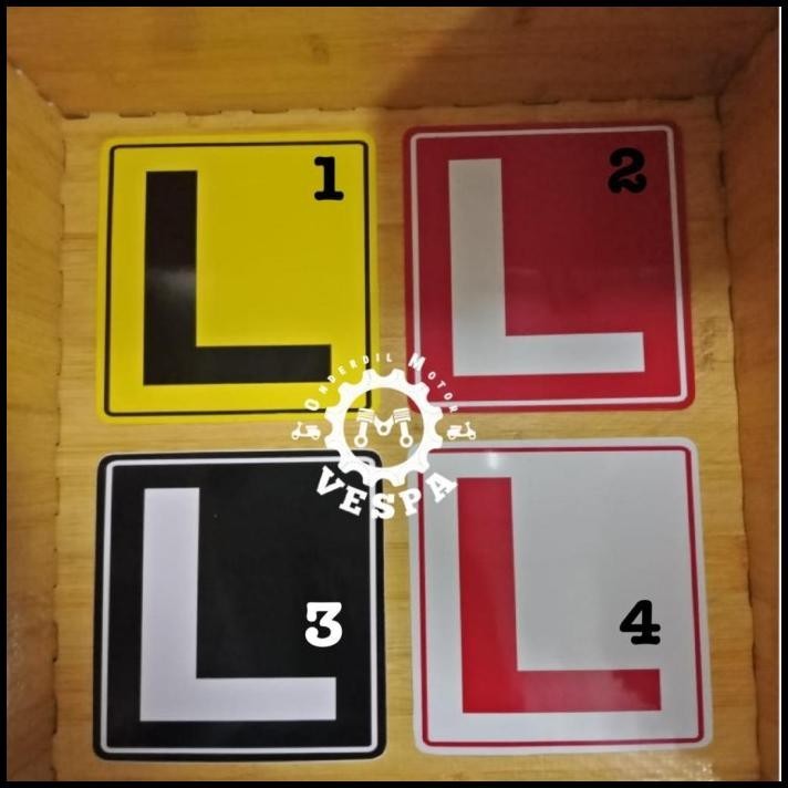 

BEST DEAL STICKER HURUF L (SATUAN) !!!!!