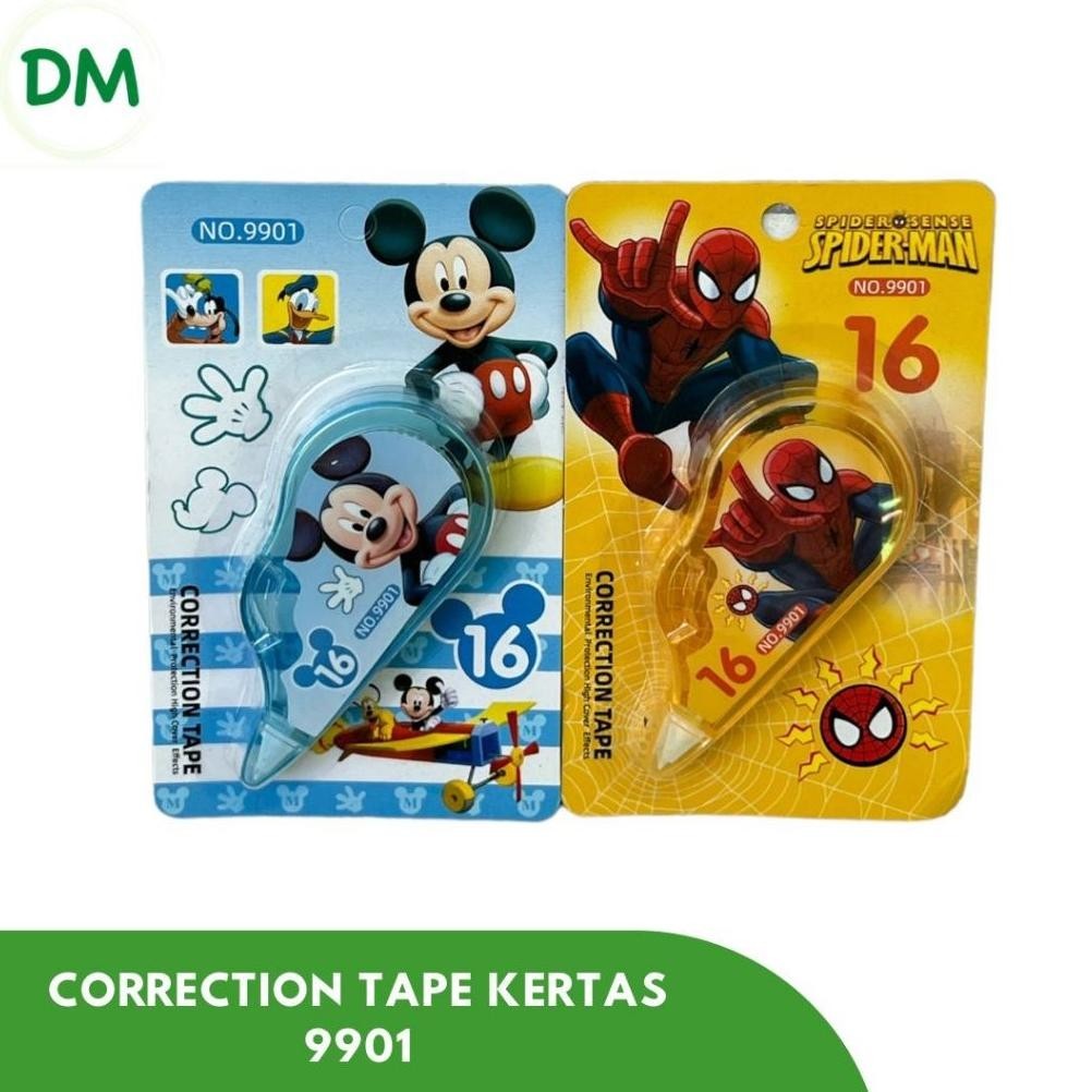 

Correction Tape / Stipo Kertas Gambar Karakter 9901 (1 Pcs) Murah Shuamiyrtu