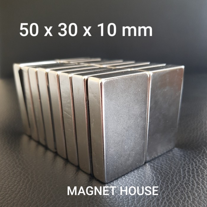 

Magnet Neodymium Persegi 50X30X10 Mm 50X30X10Mm 50Mmx30Mmx10Mm
