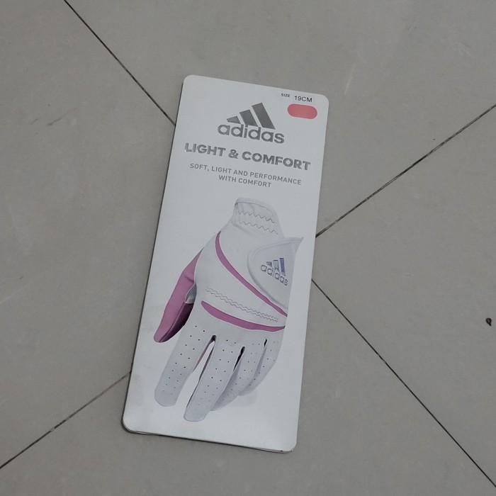 ADIDAS ORIGINAL WOMEN LEFT GLOVE GOLF WHITE BNWT