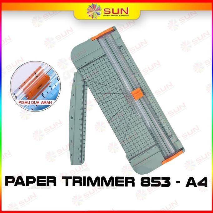 

ALAT POTONG KERTAS / PAPER CUTTER / PAPER TRIMMER 853 A4 / REFILL BLADE 3.3