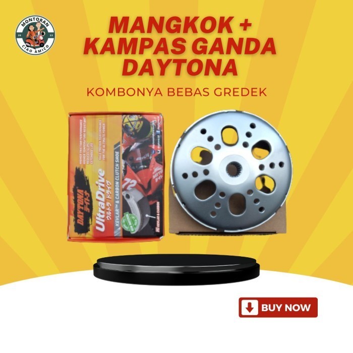Mangkok Ganda Anti Gredeg Vario 160 & Kampas Ganda Daytona Vario Pcx