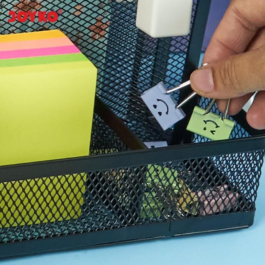 

DESK SET JOYKO DS21/PEN HOLDER/TEMPAT ALAT TULIS JARING/DESKSET BESI GASS