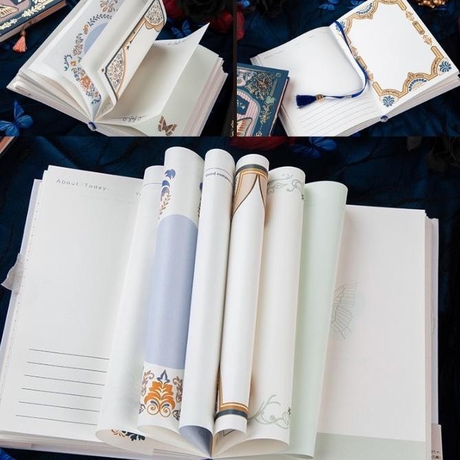 

BUKU NOTEBOOK DIARY BUTTERFLY THE GHOTIC SERIES / BUKU DIARY JURNAL AGENDA BUKU TULIS - 0791 3.3