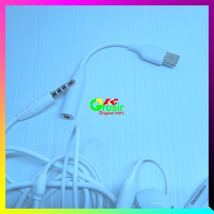 Headset Earphone Samsung A80 Type C Original 100%