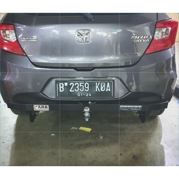 HADIR TOWING BAR BUMPER BELAKANG ARB MOBIL BRIO SATYA