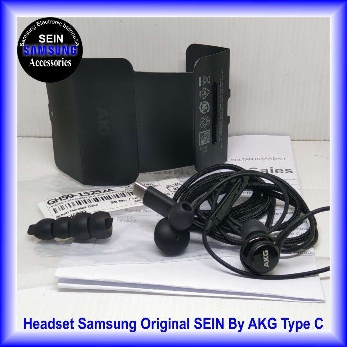 Original Sein Headset Samsung Akg Type C Garansi Resmi