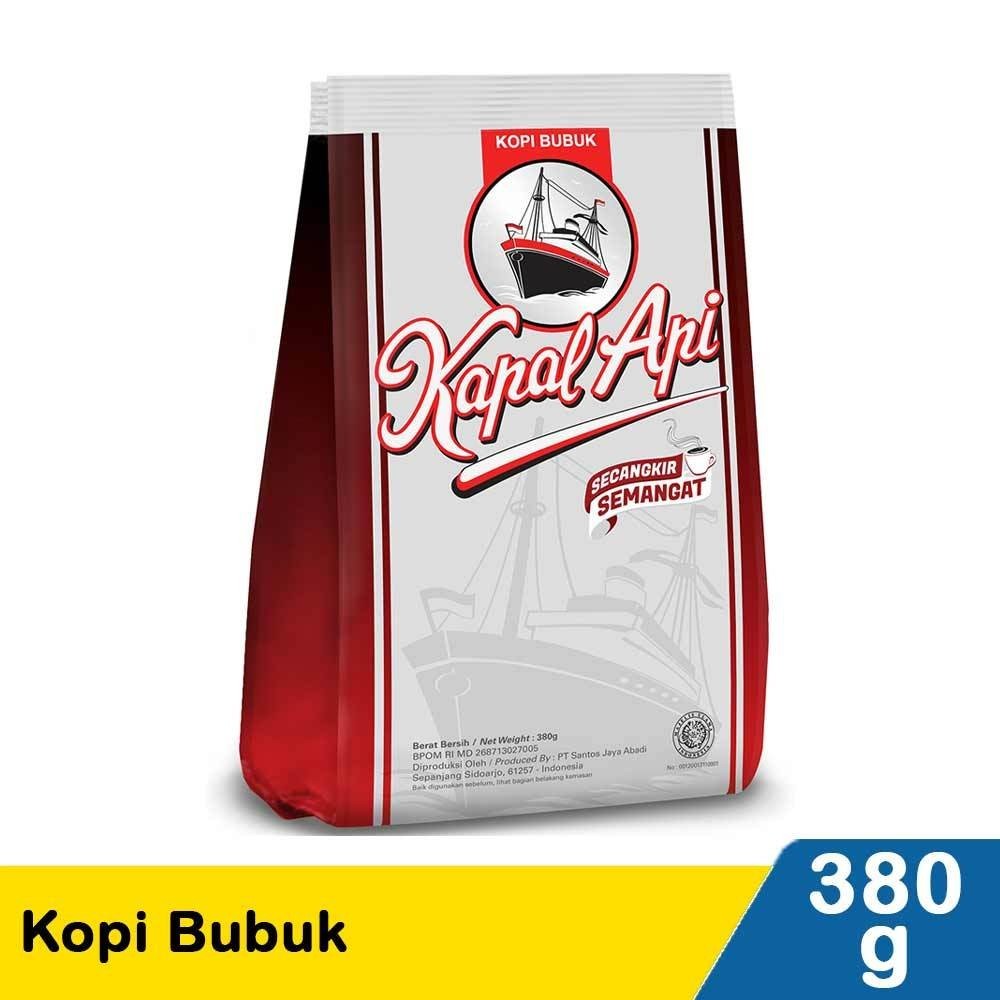 

Kapal Api Silver Kopi Bubuk 380gr - kapal api kopi bubuk special