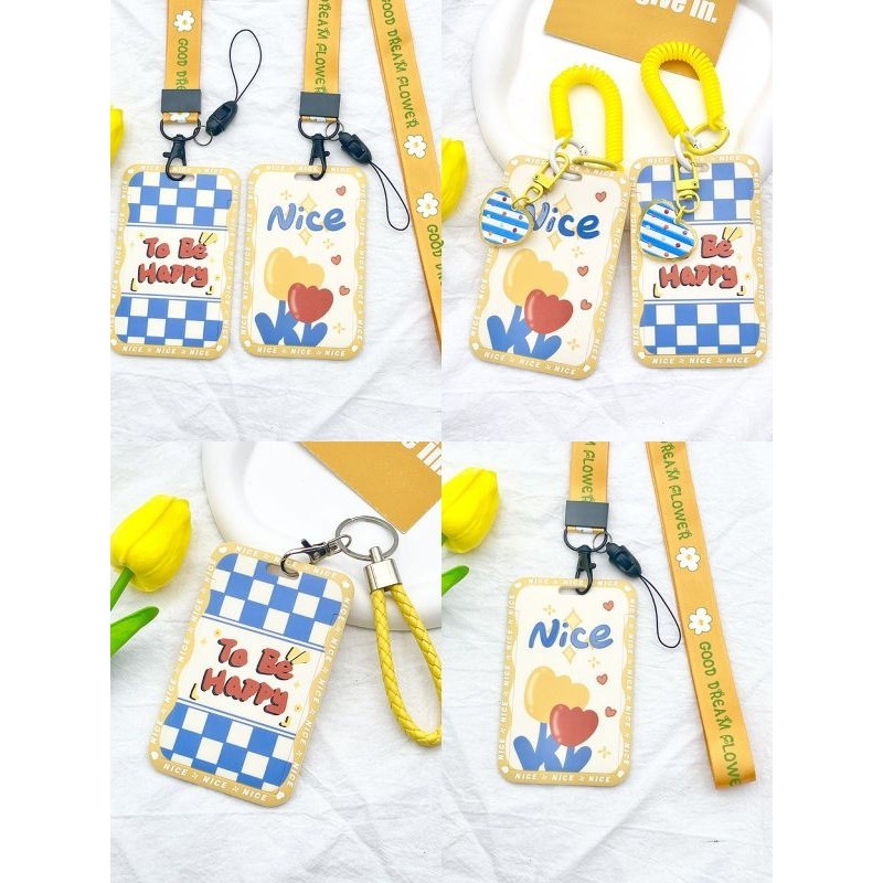 

Gantungan kartu nama/tanda pengenal/identitas/id card holder/proteksi holder kartu bus