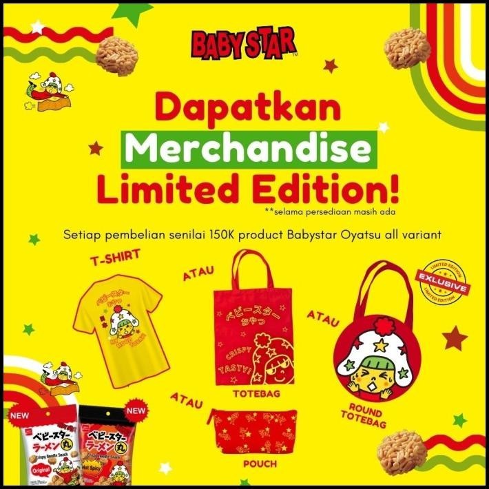 

Paket Oyatsu Babystar Maru Special Edition (Camilan Mie Kering Khas Jepang)