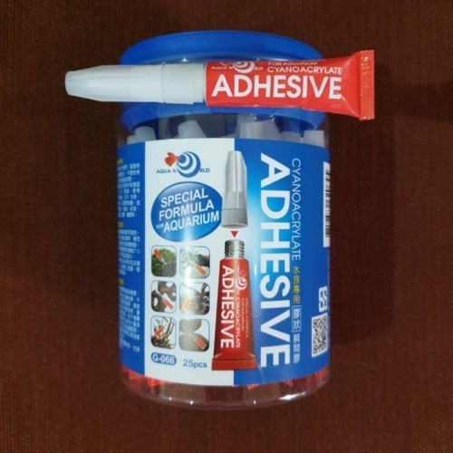 

1 botol Lem adhesive 5gr / isi 25pcs / lem tanaman aquascape / coral