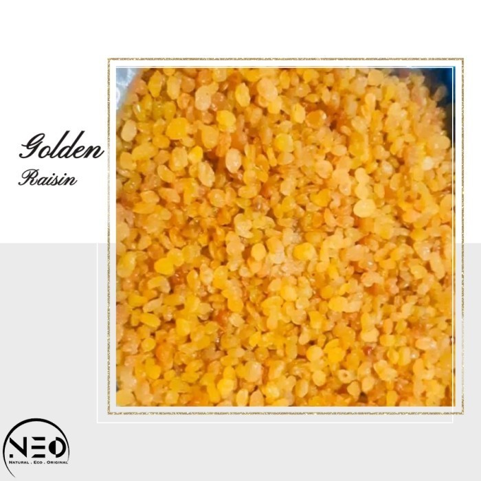 

PROMO Kismis Kuning 1kg/ Golden Raisin/ Anggur Kering tanpa biji / Kismis Ra
