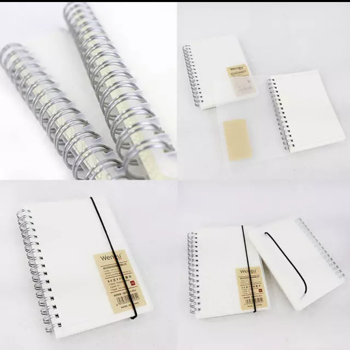 

spiral notebook A5 (grid/line/dot/blank) 80lbr - Dot HOT PROMO