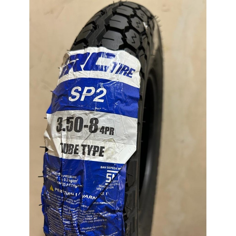 Ban Motor Vespa Classic Irc Sp2 3.50 Ring 8 Non Tubeless