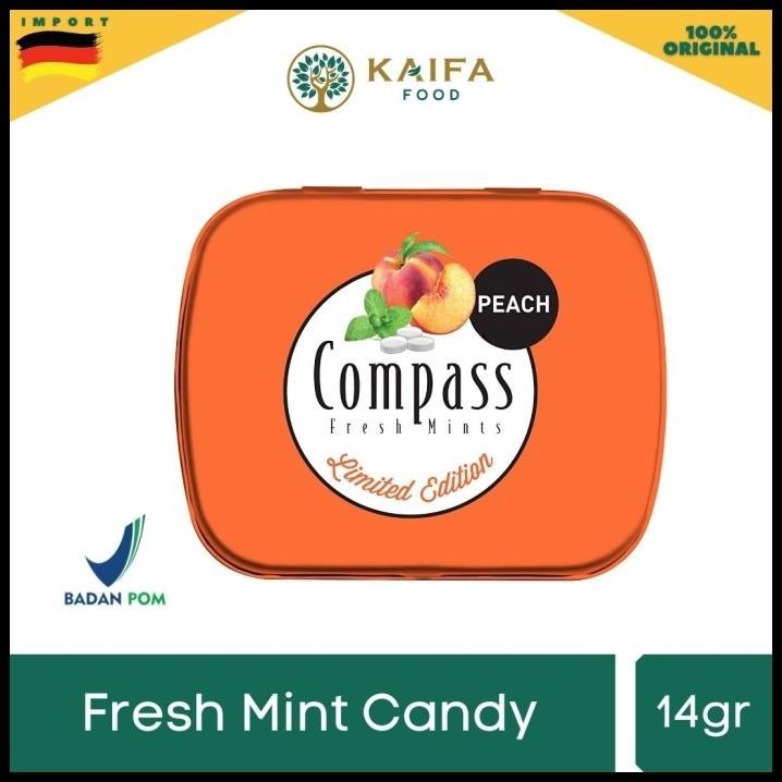 

Compass Fresh Mint Candy (Permen Mint Sugar Free) 14Gr
