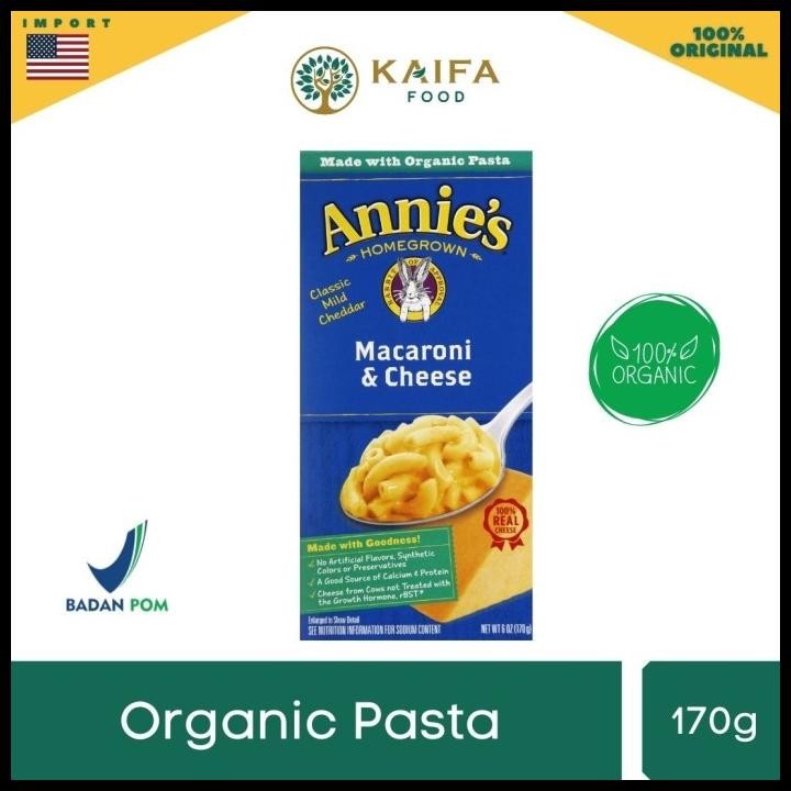 

Annie'S Macaroni & Cheese ( Classic Cheddar )170Gr