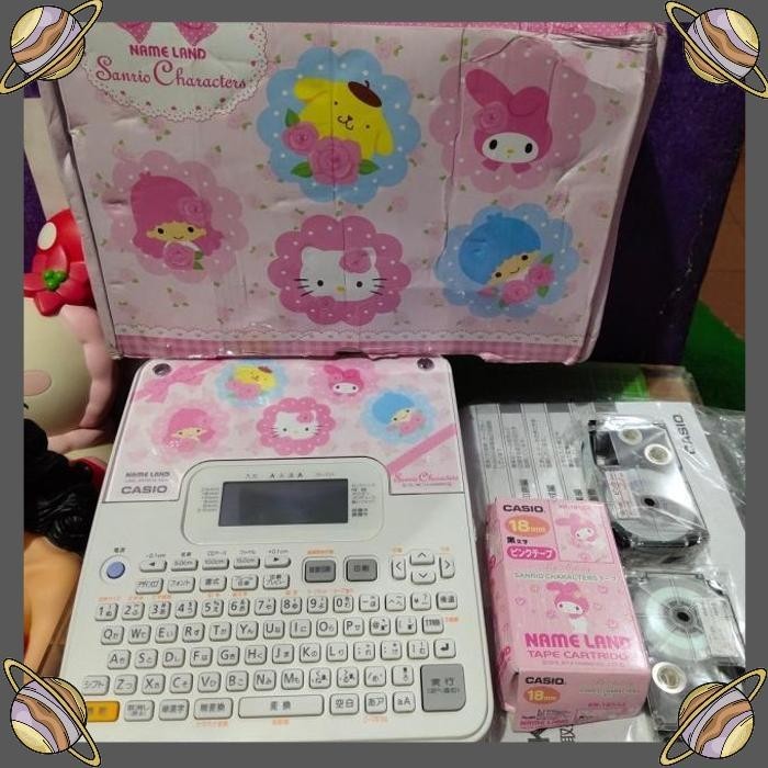 

[r28] casio label writer nameland sanrio model kl-sa10