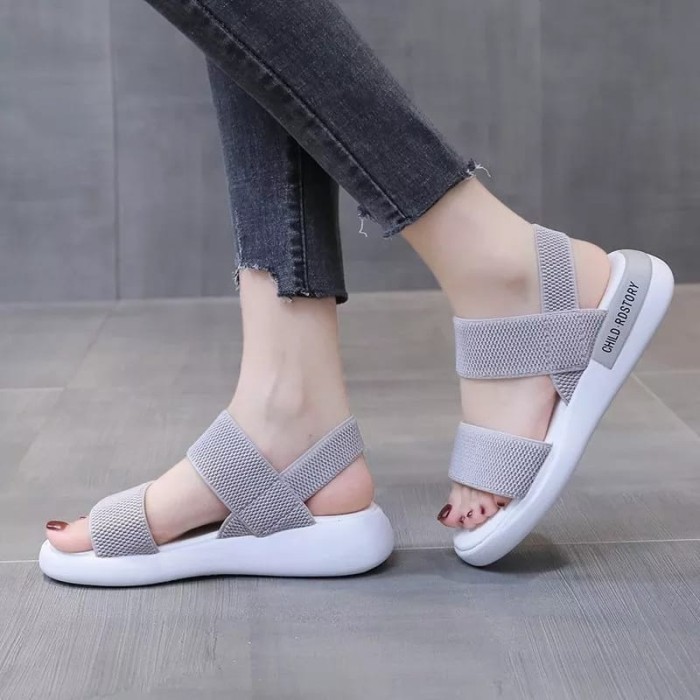 Sandal Gunung Wanita Korea Adventure Tali Casual Keren Style Sdlvar