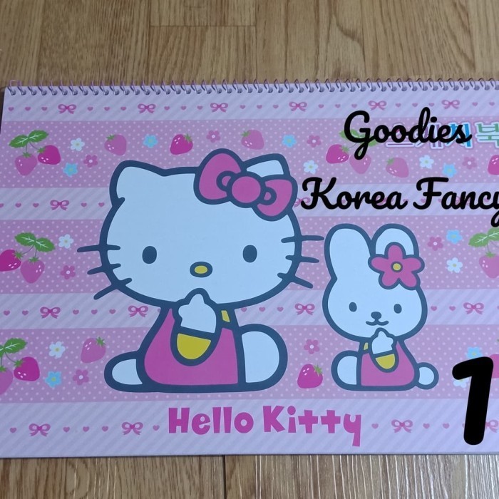 

Buku Gambar Spiral Hello Kitty Korea Ready Sto