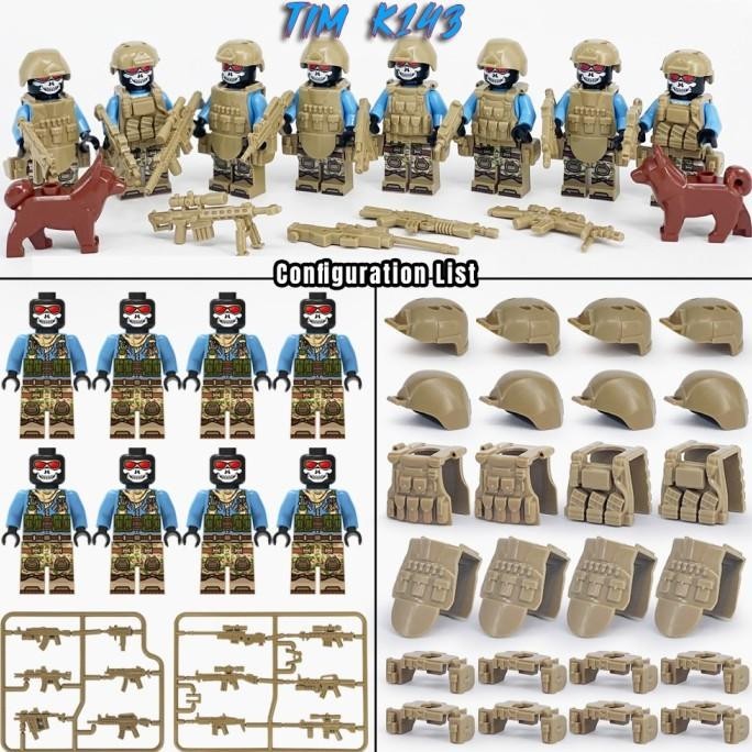 Sale Mainan Minifigure Military Swat Military Team