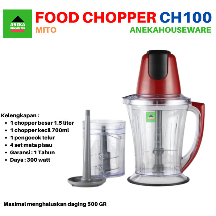 Mitochiba Chopper Ch-100 Food Chopper