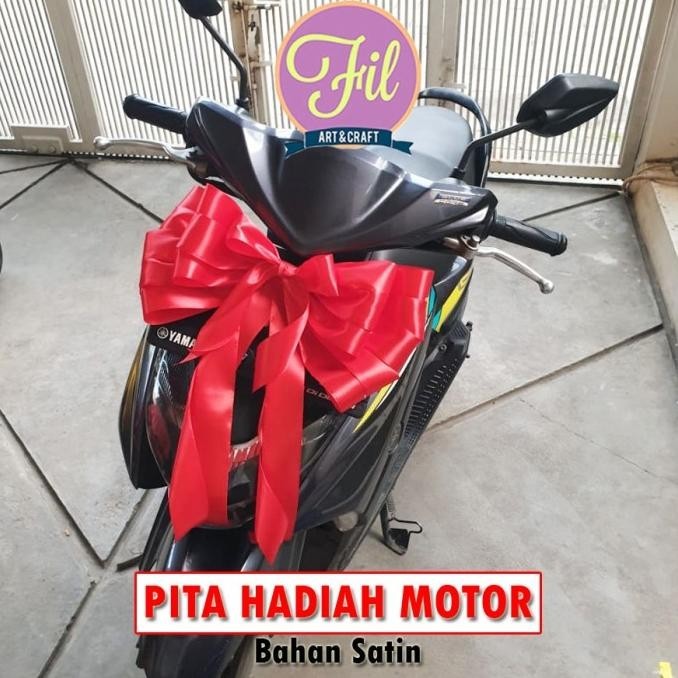 

Terbaru Pita Hadiah Motor / Pita Simbolis / Pita Jumbo / Pita Motor Showroom